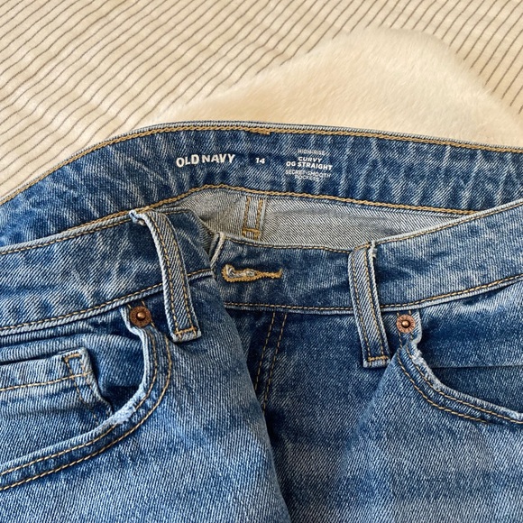 High Rise Curvy OG Jeans Old Navy sz 14 - Picture 3 of 4